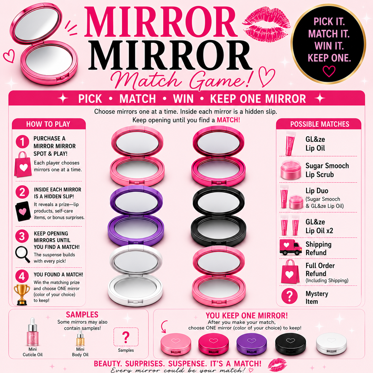 Mirror Mirror Match Game Live
