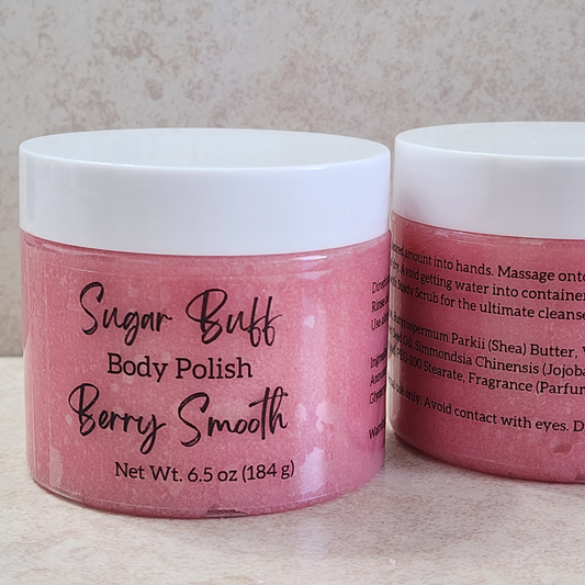 SUGAR BUFF Emulsified Sugar Scrub.