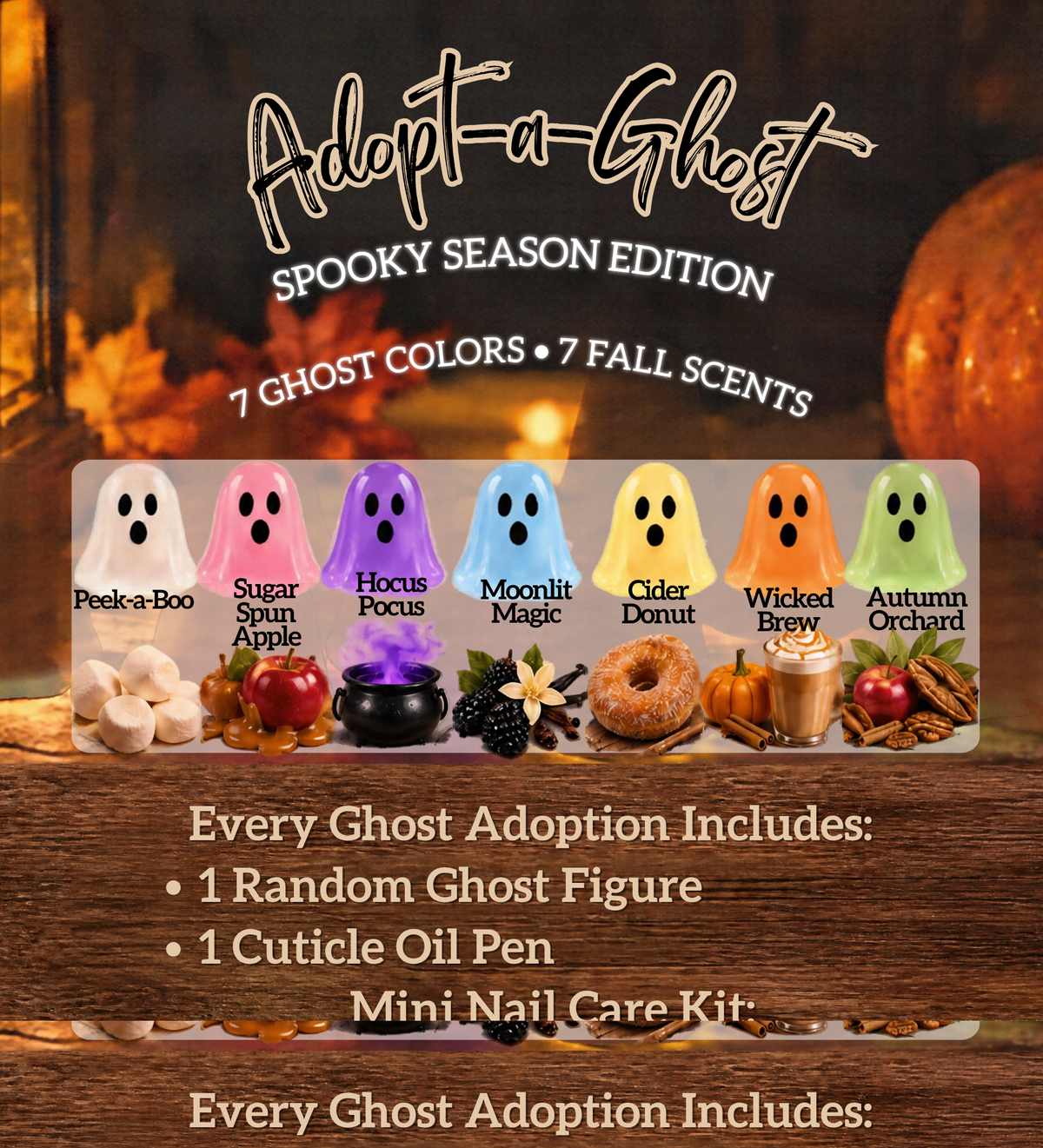 Adopt-a-Ghost | Mystery Ghost + Beyond the Tip™ Cuticle Oil