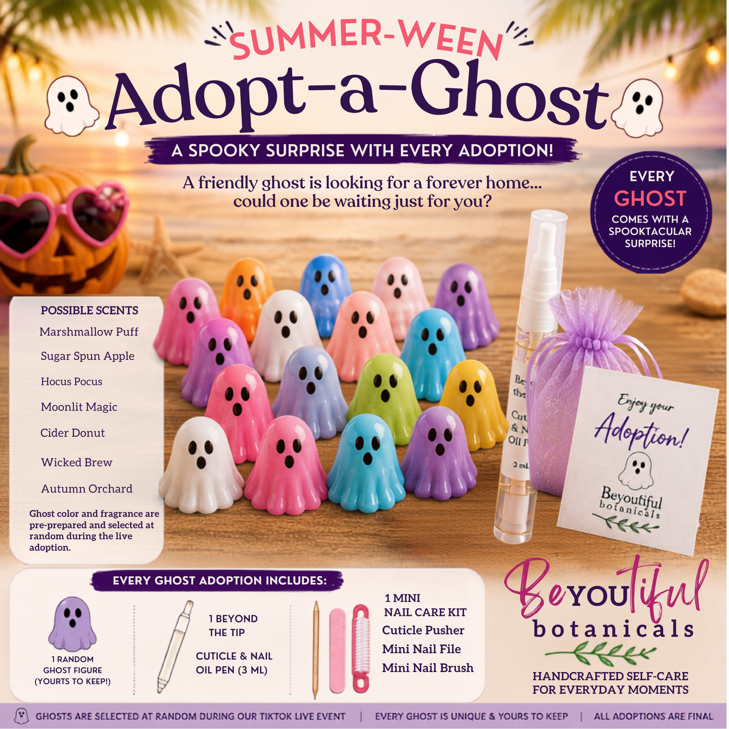 Adopt-a-Ghost | Mystery Ghost + Beyond the Tip™ Cuticle Oil
