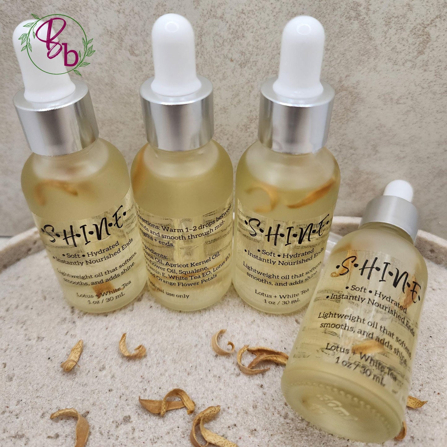 SHINE Hair Oil | Lightweight Frizz Control | Lotus White Tea
