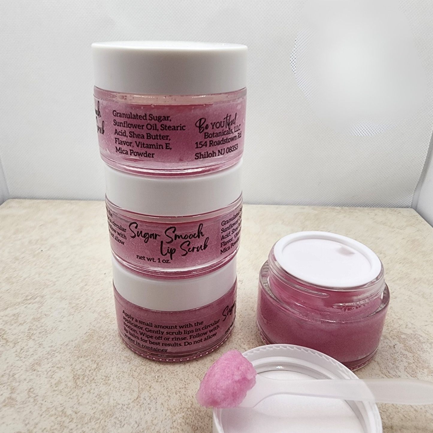 Sugar Smooch Lip Scrub | Exfoliating Sugar Lip Scrub | Smooth, Soft Lips