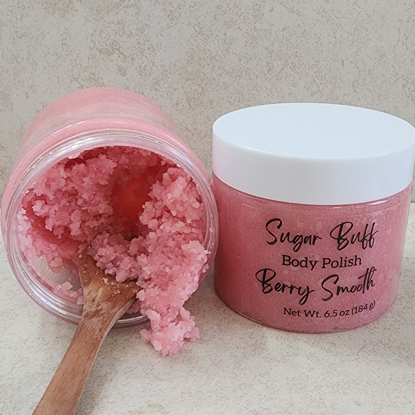 SUGAR BUFF Emulsified Sugar Scrub.